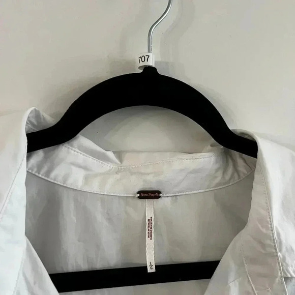 NWT Free People Women's Taia Dress OB1245762 White Size L NWT $148 - Picture 3 of 6